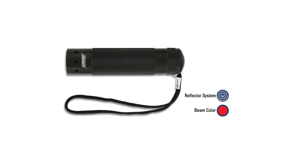 Coast V2 Tactical Power Chip- Red beam Tactical Use Light LL7731