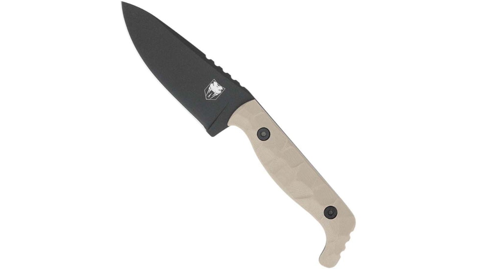 Cobratec Knives Cobratec Kingpin 4 Fixed Bld Tan D2 Steel W/kydex Sheath
