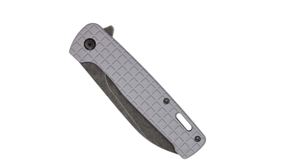 Cobratec Knives Cobratec Rhino Folder 3.37 Grey/black Stonewash D2 Blade