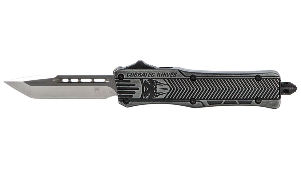 CobraTec Knives SSWCTK1STNS CTK-1 Small 2.75 440C Stainless Steel Black Ta