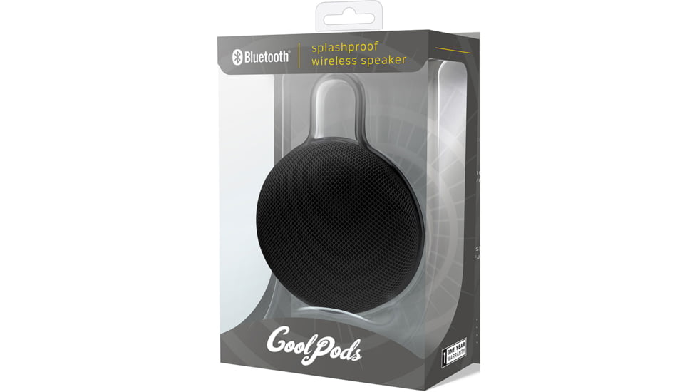 Coby 310 True Wireless Bluetooth Speaker, Black, COOL-CPSTW310BK