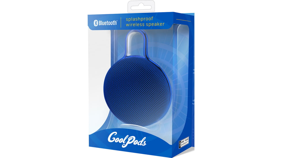 Coby 310 True Wireless Bluetooth Speaker, Blue, COOL-CPSTW310BL