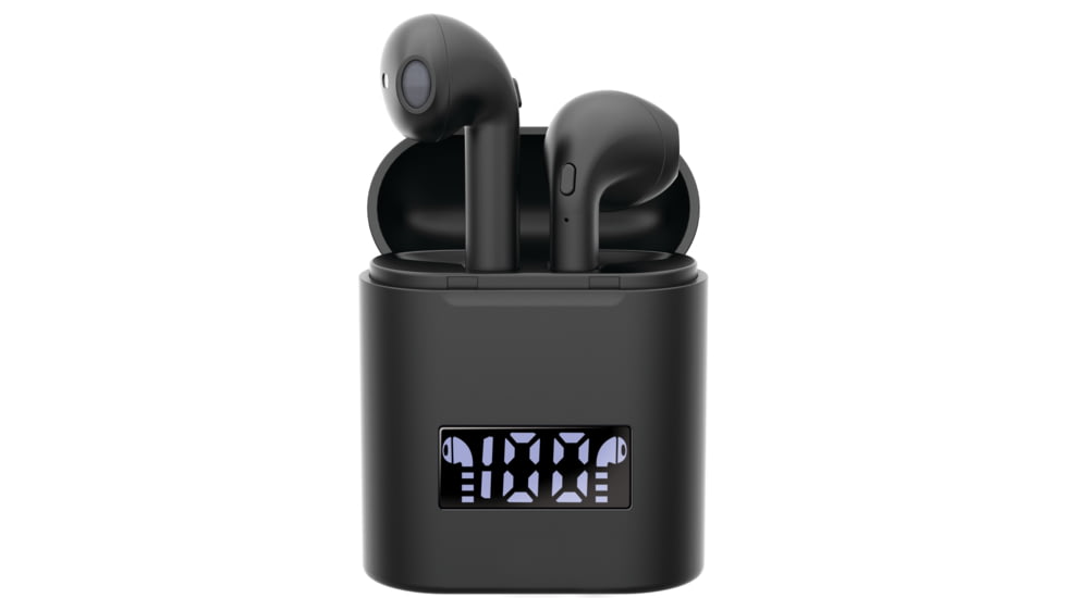 Coby 535 True Wireless Earbuds, Black, COBY-CETW535BK