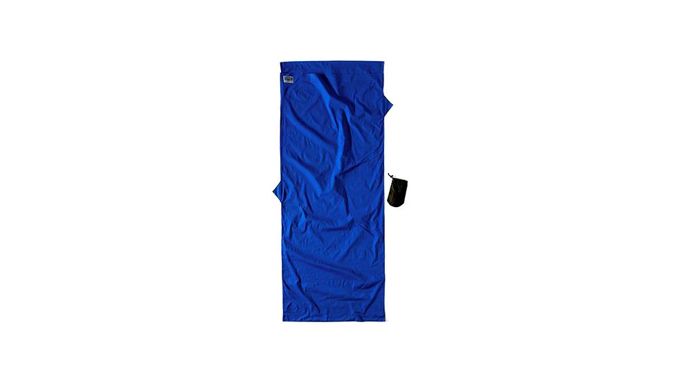 Cocoon Cotton Travelsheet, Ultramarine, Blue, CCN-01558
