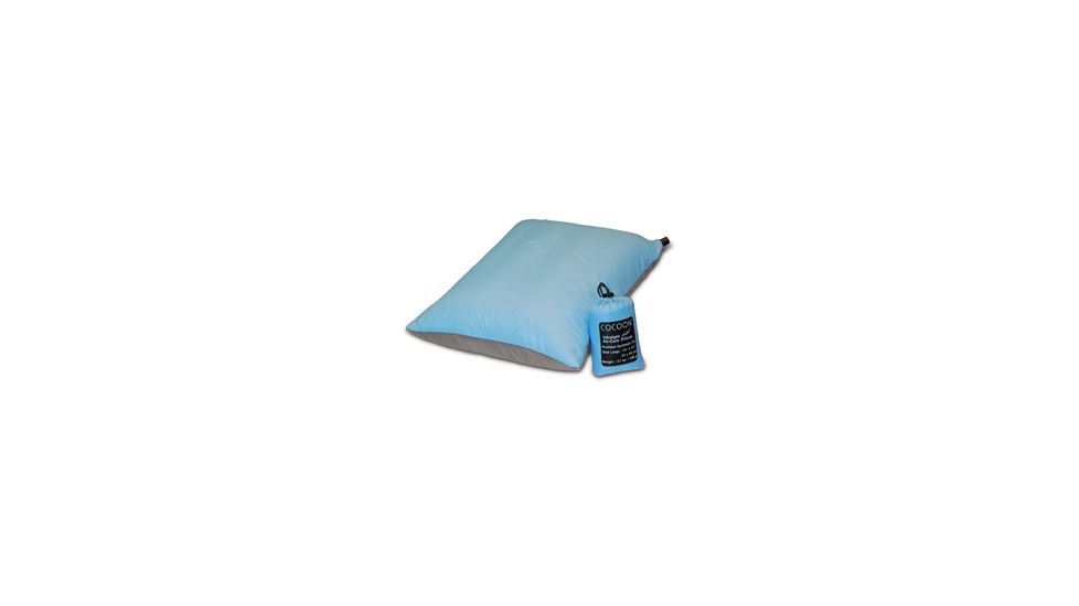 Cocoon Ultralight AirCore Pillow-Light Blue-Medium