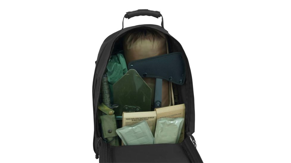 Mercury Tactical TAA Compliant Gear 3-Day Stretch Backpack, Black, MRCT9979-BK