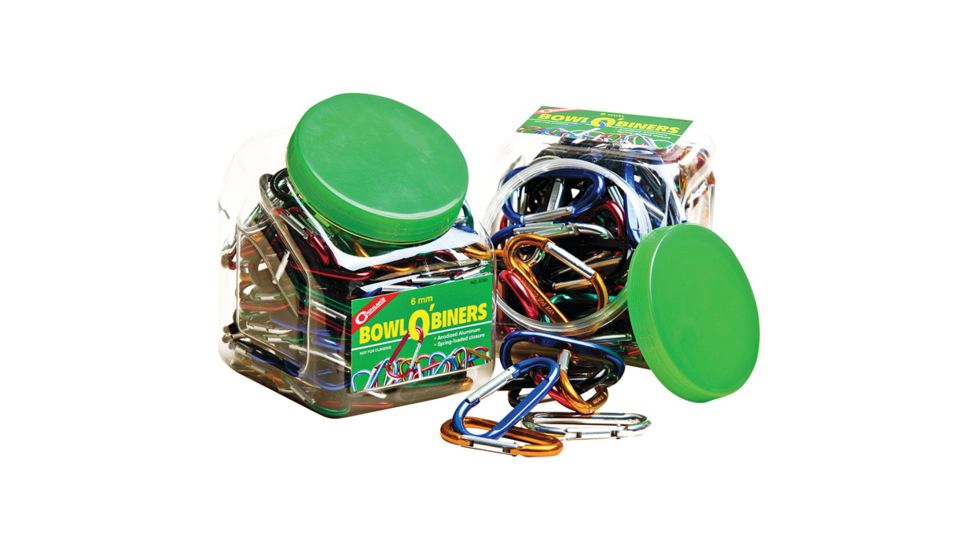 Coghlans 6mm Bowl O/biners 174 Pcs 0765