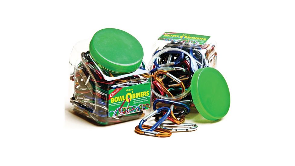 Coghlans 6mm Bowl O/biners 174 Pcs 0765