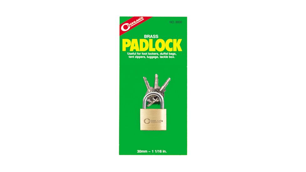 Coghlans Brass Padlock 30 Mm 8830