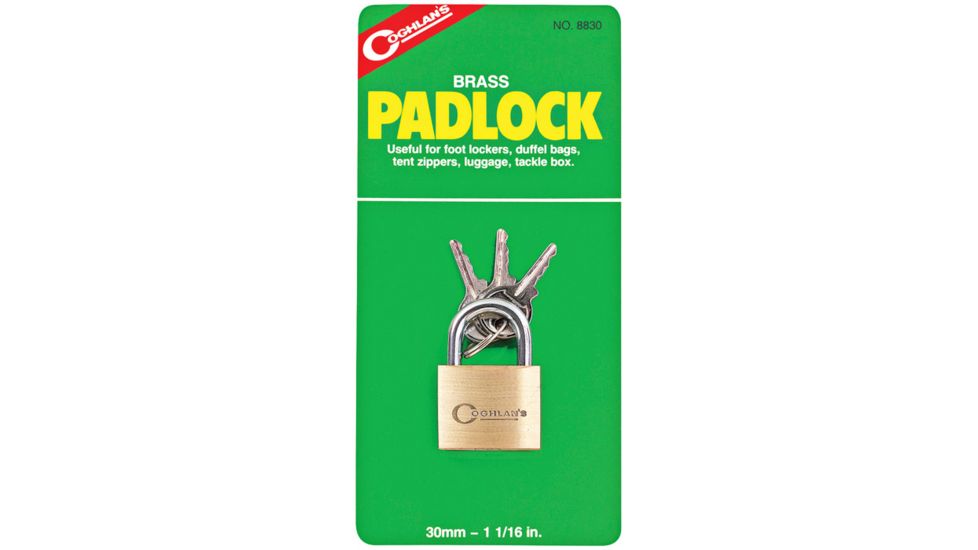 Coghlans Brass Padlock 30 Mm 8830