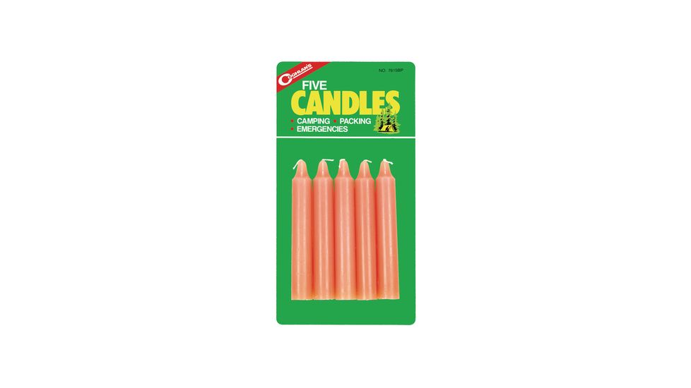 Coghlans White Candles 5Pk