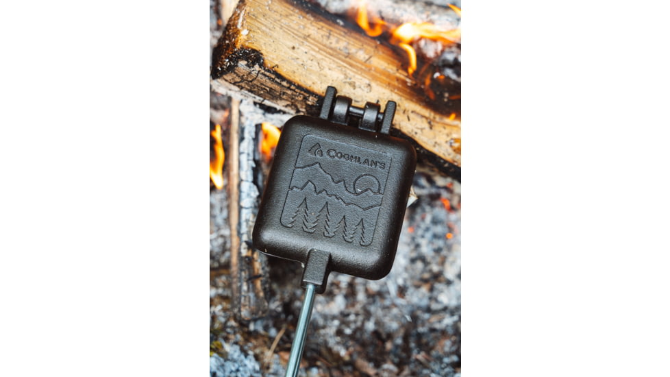 Coghlans Cast Iron Camp Cooker, Wood Handle, 2543