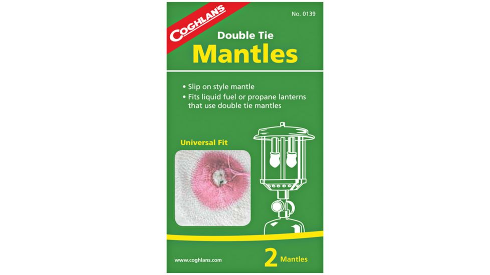 Coghlans Clip On Tube Mantle 2 Pk 0130