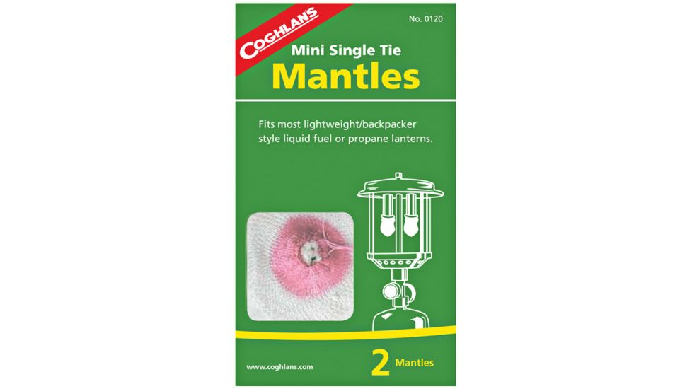 Coghlans Clip On Tube Mantle 2 Pk 0130