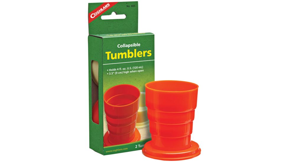Coghlans Collapsible Tumblers 2pk 655
