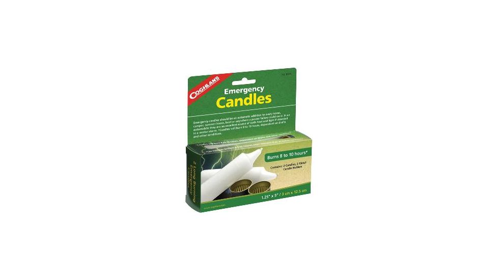 Coghlans Emergency Candles- 2 Pack 809084
