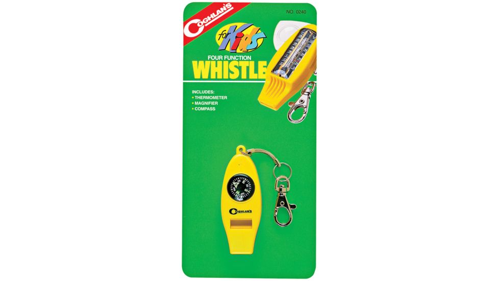 Coghlans Four Function Whistle For Kids 0240