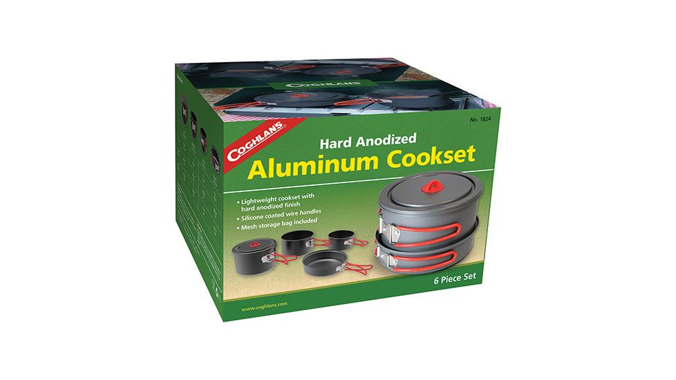 Coghlans Hard Anodized Family Cook Set, COG-18242
