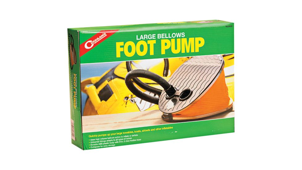Coghlans Large Bellows Foot Pump 0822