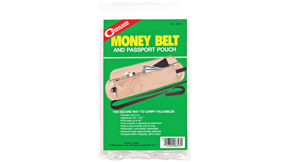 Coghlans Money Belt And Passport Pouch  8343