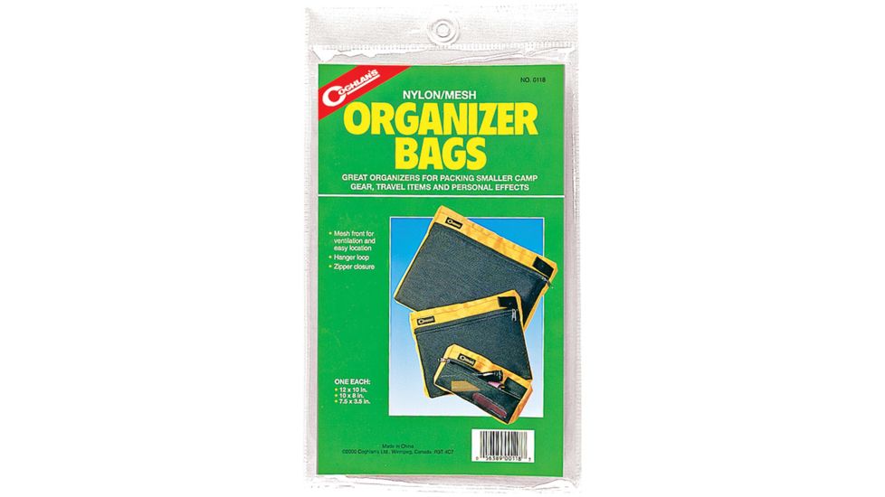 Coghlans Organizer Bags 3pk 0118
