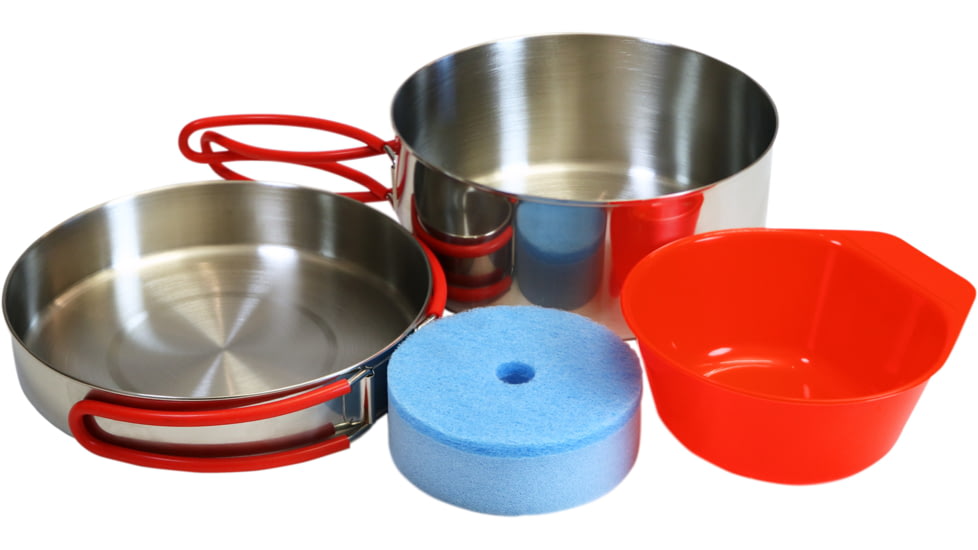 Coghlans Single Person Stainless Mess Kit