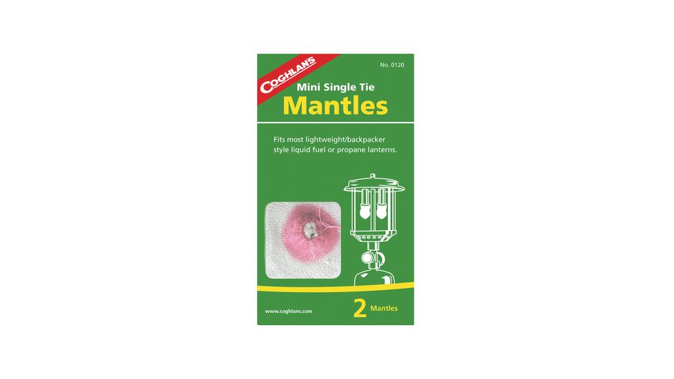 Coghlans Single Tie Mantels 2-Pack