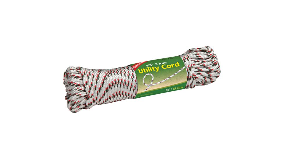 Coghlans Utility Cord 3mm 1/8'' X 50' 1360