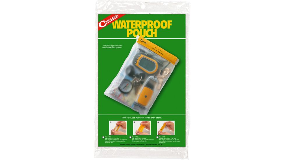 Coghlans Waterproof Pouch 5in. x 7in. 96771