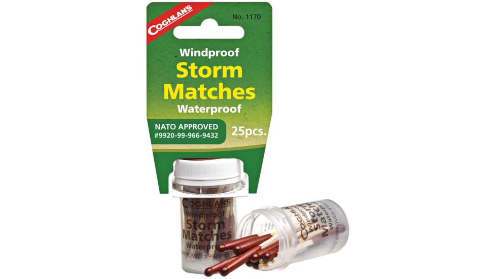 Coghlans Wind/waterproof Storm Matches 1170