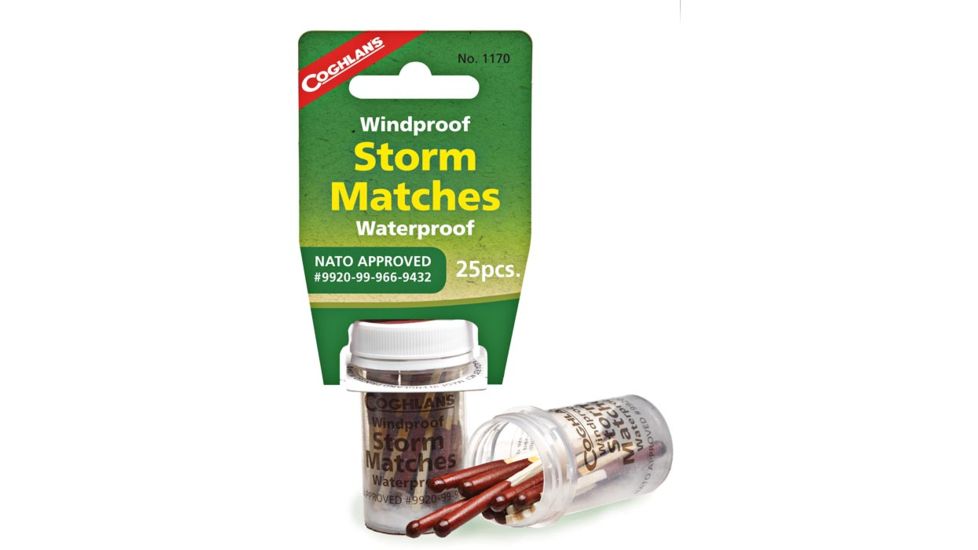 Coghlans Wind/waterproof Storm Matches 1170
