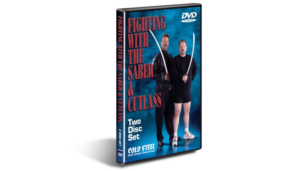 Cold Steel Fighting with the Saber &amp; Cutlass 2 DVD Set, CS-VDFSC