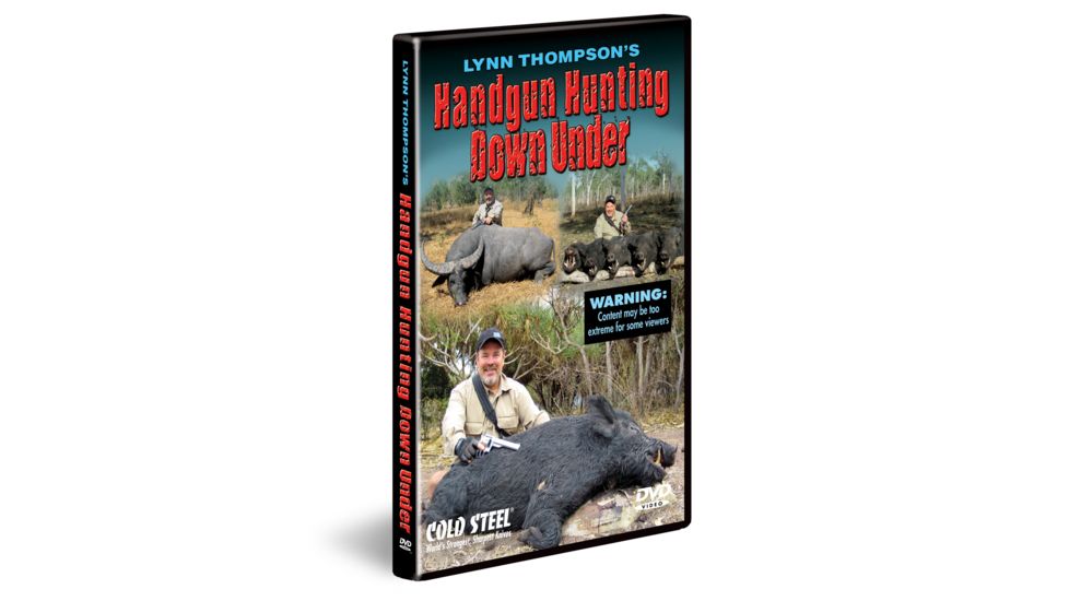 Cold Steel Handgun Hunting Down Under DVD, CS-VDHH