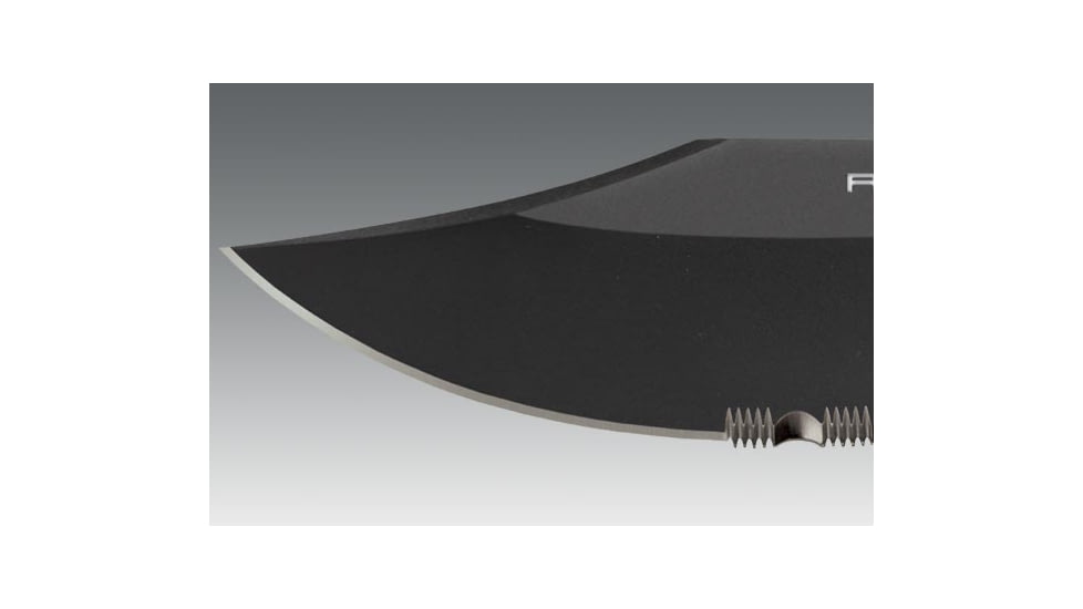 Cold Steel Recon 1 Clip Point, Black G-10 Handle, Black Blade, Combo 27TLCH