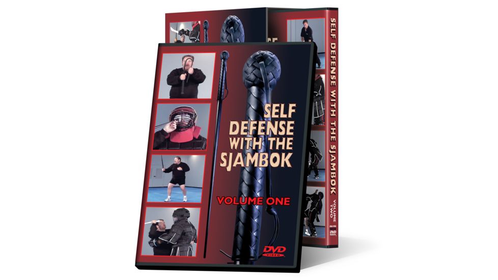 Cold Steel Self Defense with the Sjambok 2 DVD Set, CS-VDFSK