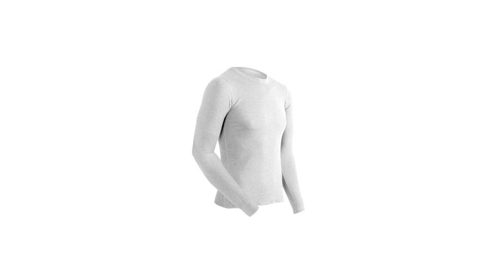 Coldpruf Basic Men Crew Wht Lg 90A LG WHITE