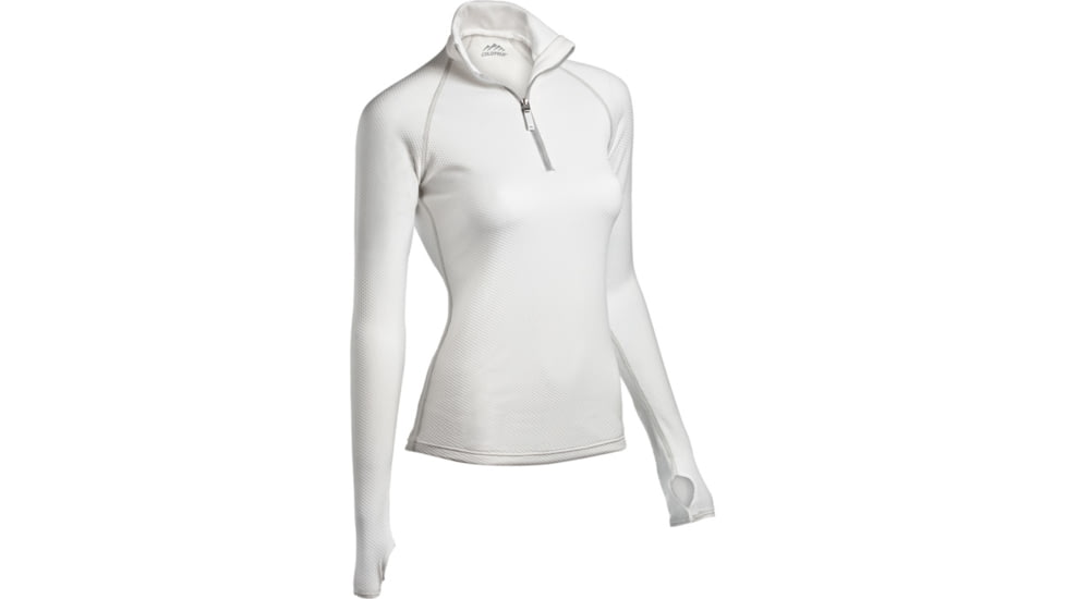 Coldpruf Honeycomb Wmns Zip White Md 45ZMWH MD