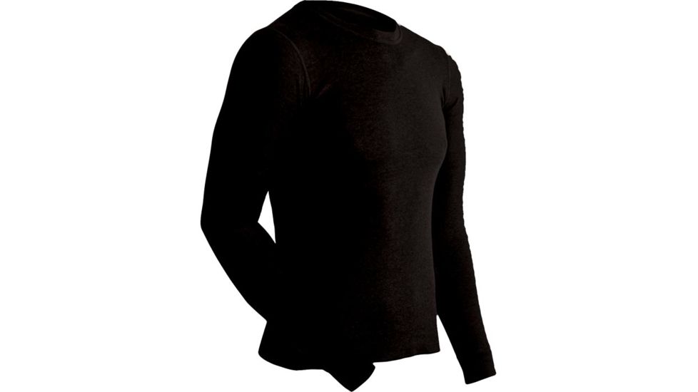 Coldpruf Platinum Mens Top, Black, Medium, 95A MD BLACK