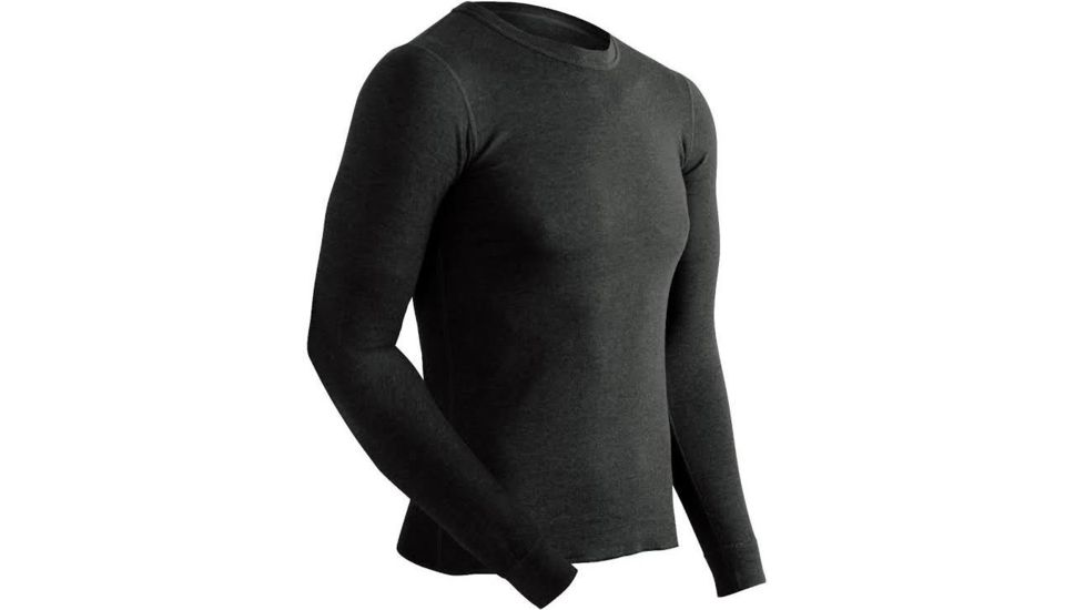 Coldpruf Platinum Mens Top, Black, Extra Large, 95A XL BLACK