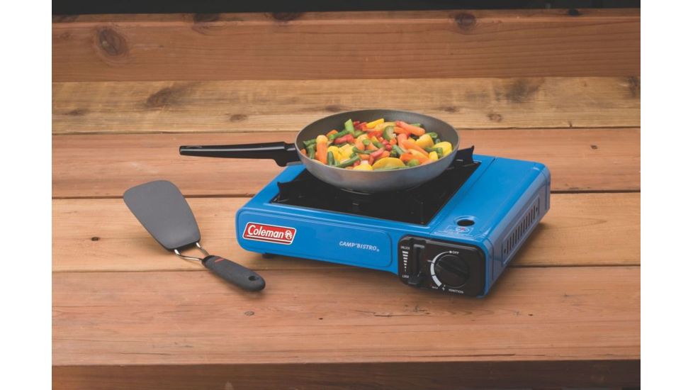 Coleman 1-Burner Butane Stove, Blue 2000020951