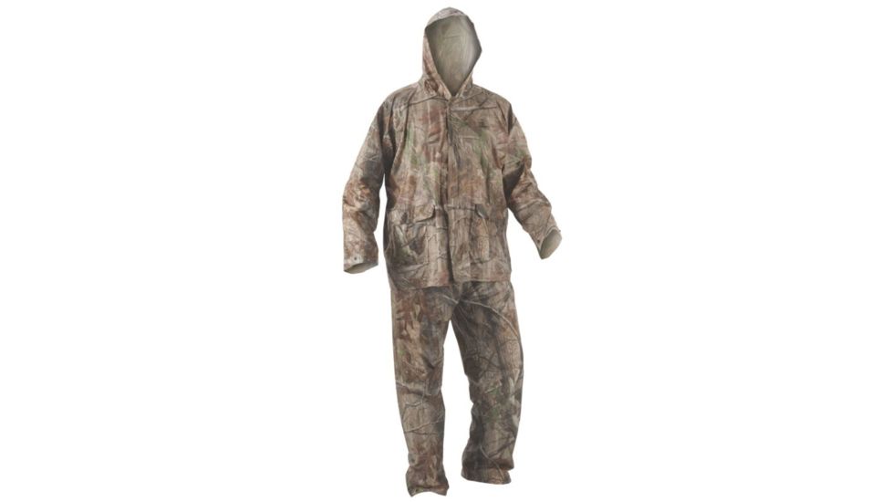 Coleman .10MM PVC Rain  Suit, Camo, Large 2000014937