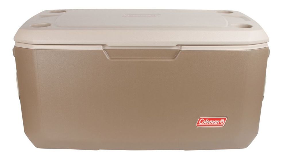 Coleman 120 Quart Xtreme 6 Cooler, Hunt 5887, Tan, Holds 204  Cans 3000003577