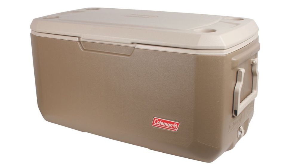 Coleman 120 Quart Xtreme 6 Cooler, Hunt 5887, Tan, Holds 204  Cans 3000003577