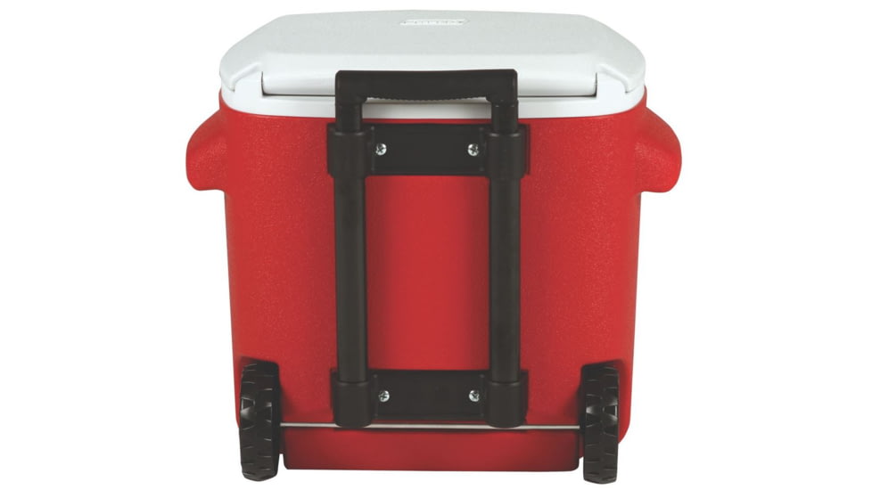 Coleman 16 Quart Wheeled Cooler, 6219, Red, Holds 22 Cans 3000001169