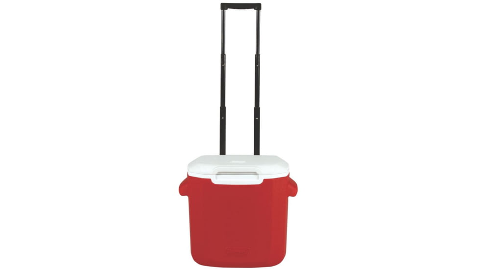 Coleman 16 Quart Wheeled Cooler, 6219, Red, Holds 22 Cans 3000001169