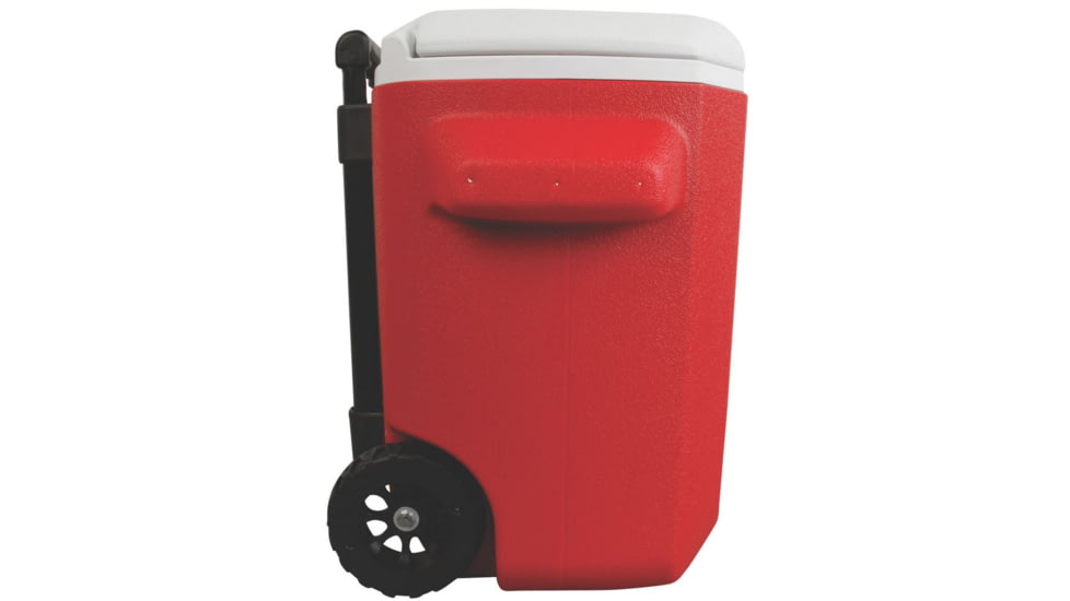 Coleman 16 Quart Wheeled Cooler, 6219, Red, Holds 22 Cans 3000001169