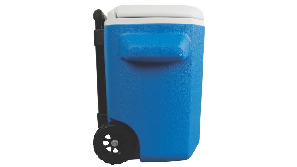 Coleman 16 Quart Wheeled Cooler, 6219, Blue, Holds 22 Cans 3000001170