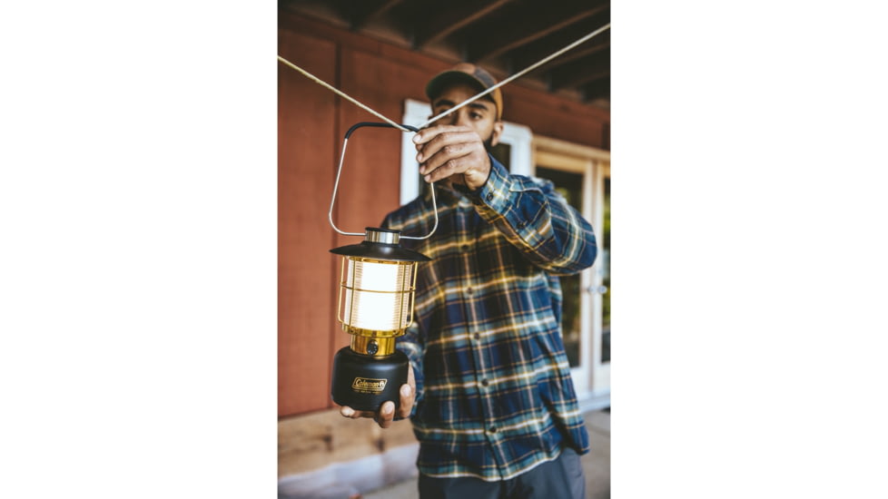 Coleman 1900 Collection AAA 600 Lumen LED Lantern, Black, CM1011510001-22