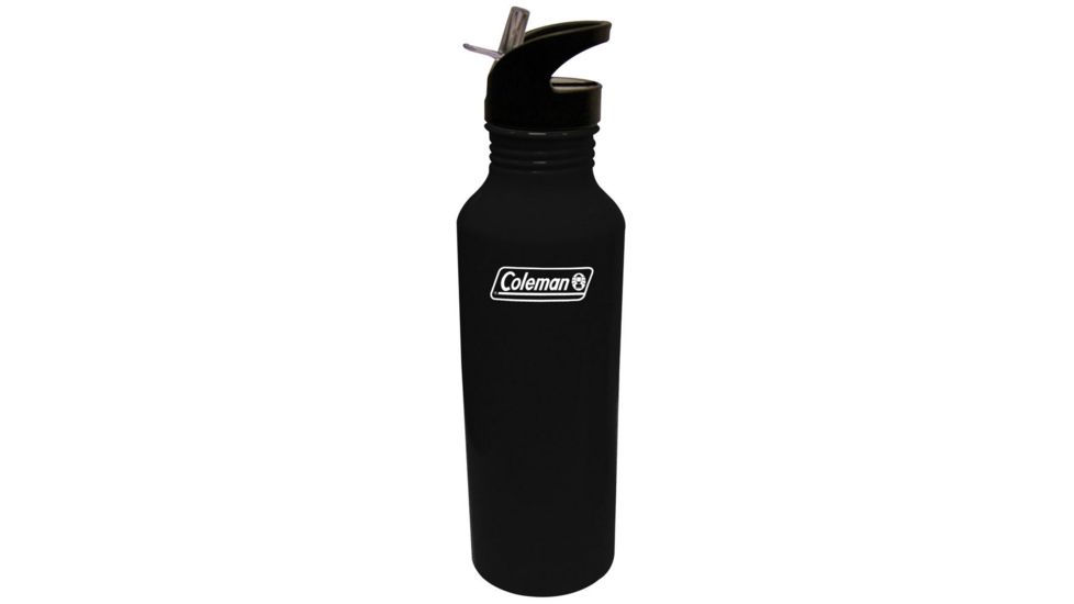 Coleman 1L Aluminum Hydration Water Bottle, Wide Mouth Opening, 3.2 in X 10.5 in 2000016358