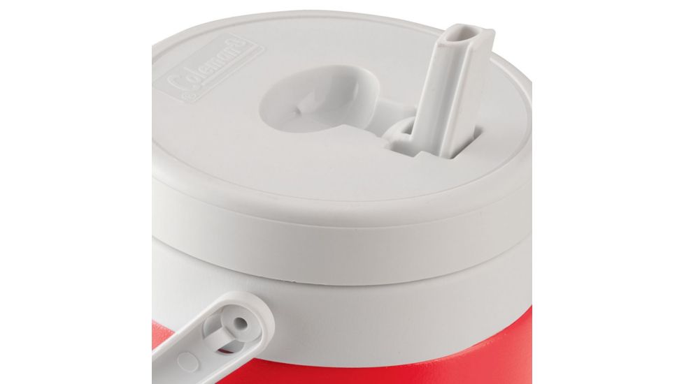 Coleman 2 Gal Jug Cooler W/ Faucet, Spout, Red 5592C703G